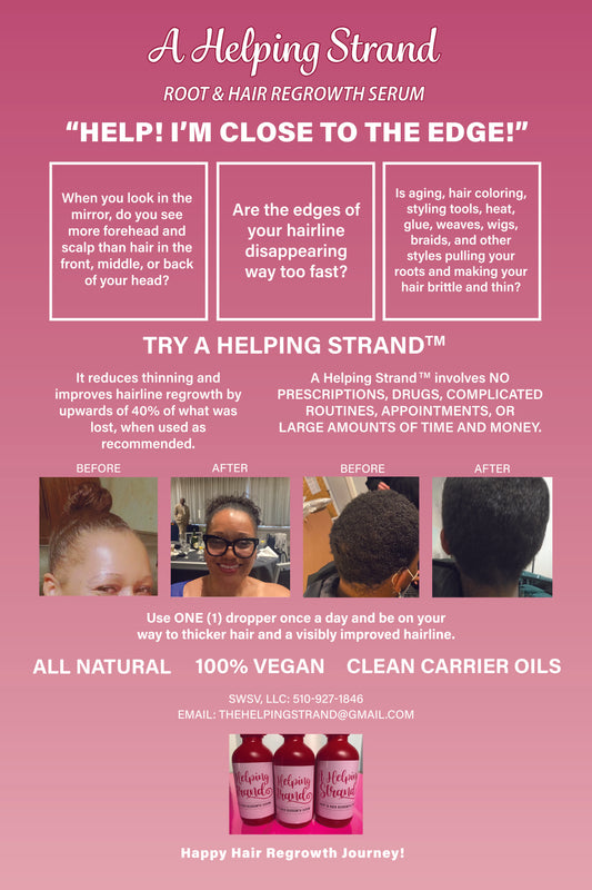 A Helping Strand Root & Hair Regrowth Serum